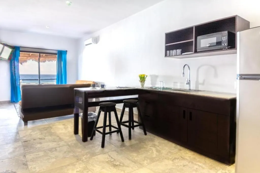 Penthouse With Roof ,Frente Al Mar By Blue Reef! Apartamento Mahahual