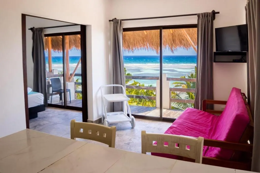 Penthouse With Roof ,Frente Al Mar By Blue Reef! Appartement Mahahual