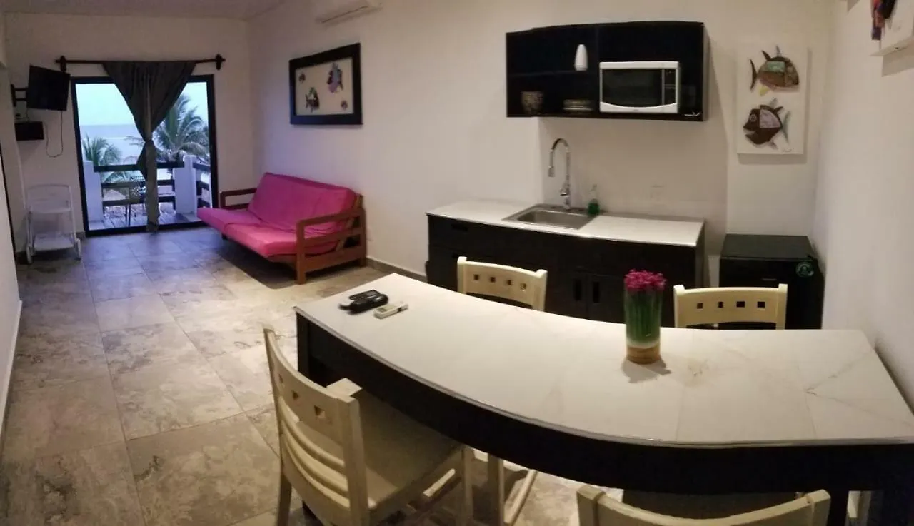 Penthouse With Roof ,Frente Al Mar By Blue Reef! Apartment Mahahual Mexico